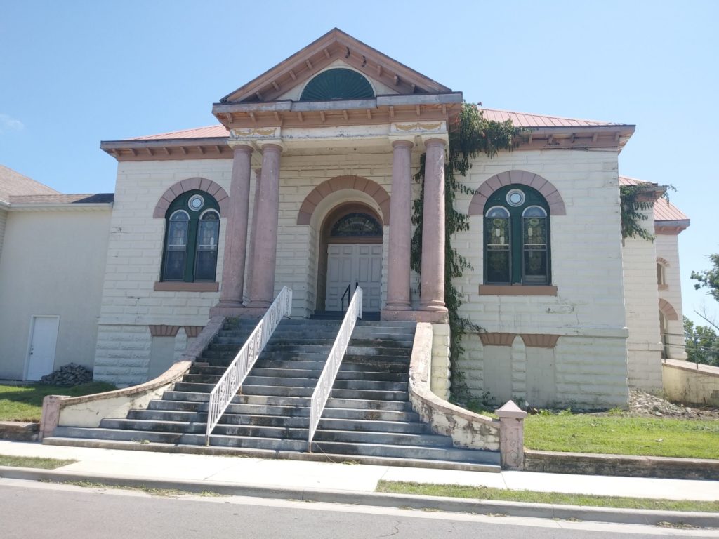 The building exterior